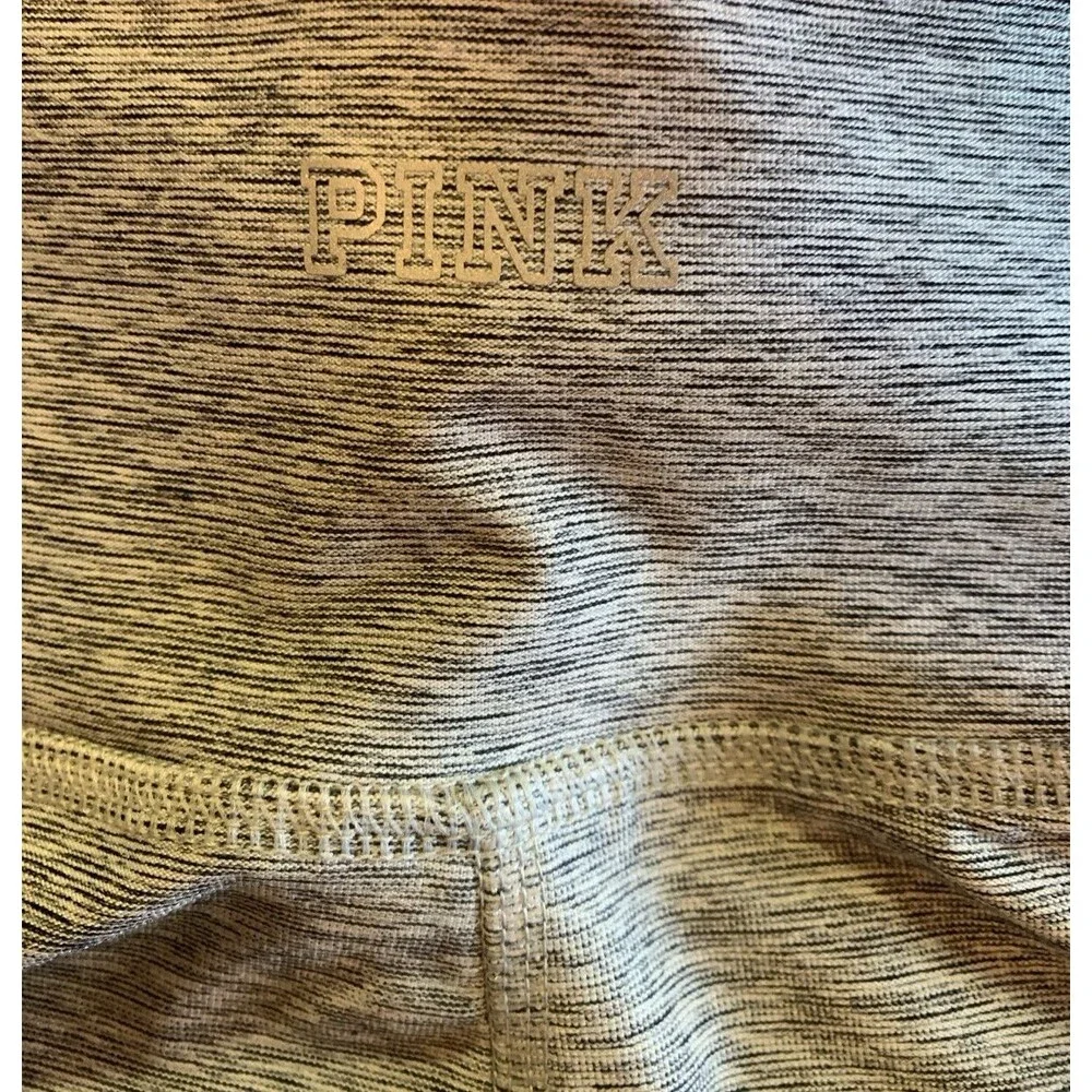 Pink Victoria's Secret Ultimate High Waist Yoga Leggings Spell Out Shiny Small/P